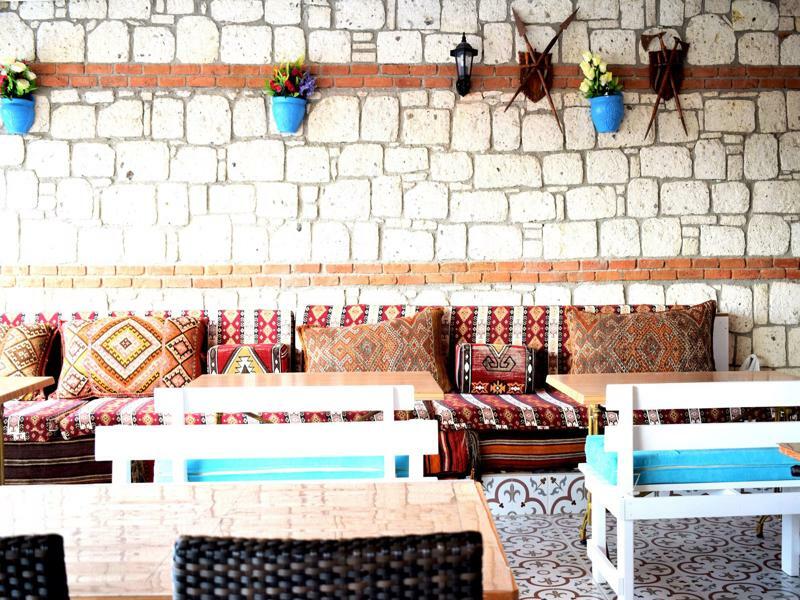 Aksu Hotel Alacatı Bagian luar foto