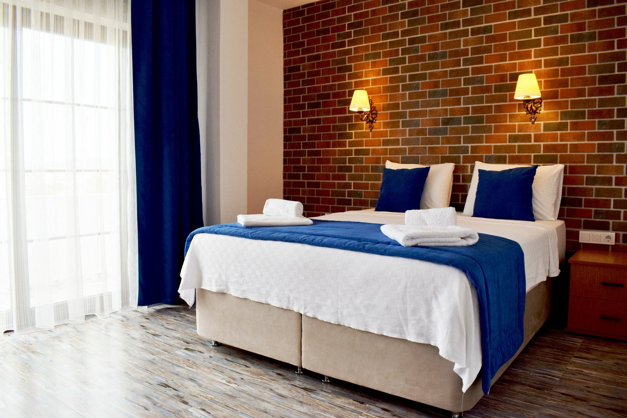 Aksu Hotel Alacatı Bagian luar foto